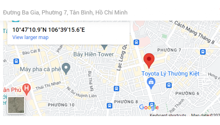 MT Ba Gia Tân Bình, K.Chợ vải CTMay ViệtTiến,Sầm uất,tiện KD,cho thuê, STTI